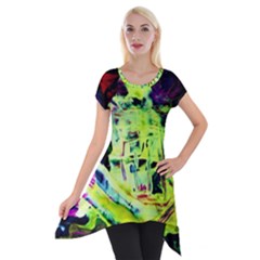 Spooky Attick 10 Short Sleeve Side Drop Tunic by bestdesignintheworld