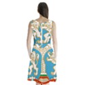 Coat of Arms of People s Republic of Bulgaria, 1971-1990 Sleeveless Waist Tie Chiffon Dress View2