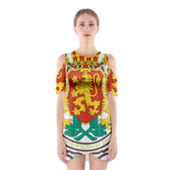 Coat of Arms of Bulgaria Shoulder Cutout One Piece