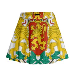 Coat Of Arms Of Bulgaria Mini Flare Skirt by abbeyz71