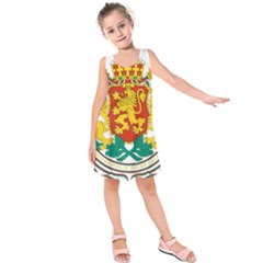 Coat of Arms of Bulgaria Kids  Sleeveless Dress