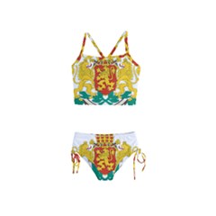 Coat of Arms of Bulgaria Girls  Tankini Swimsuit