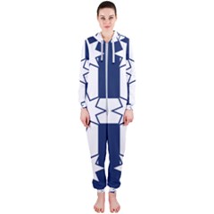 Eureka Flag Hooded Jumpsuit (ladies)  by abbeyz71