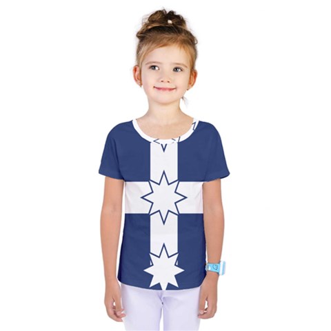 Eureka Flag Kids  One Piece Tee by abbeyz71