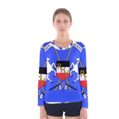 Coat Of Arms Of Upper Volta Women s Long Sleeve Tee