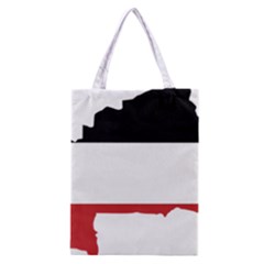 Flag Map Of Upper Volta Classic Tote Bag by abbeyz71