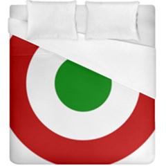 Roundel Of Burundi Air Force  Duvet Cover (king Size) by abbeyz71