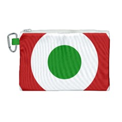 Roundel Of Burundi Air Force  Canvas Cosmetic Bag (large) by abbeyz71