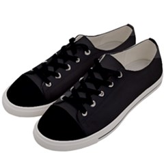 Gray Color Men s Low Top Canvas Sneakers by berwies