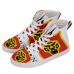 Coat Of Arms Of Burundi Women s Hi-top Skate Sneakers by abbeyz71