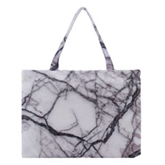 Marble Tiles Rock Stone Statues Medium Tote Bag by Simbadda