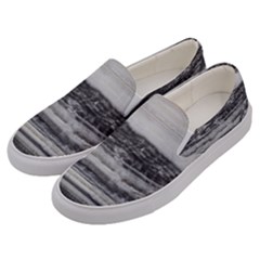 Marble Tiles Rock Stone Statues Pattern Texture Men s Canvas Slip Ons by Simbadda