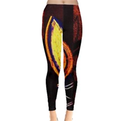 Cryptography Of The Planet Leggings  by bestdesignintheworld