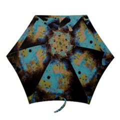 Blue Options 5 Mini Folding Umbrellas