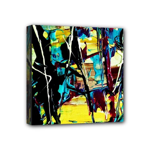 Dance Of Oil Towers 3 Mini Canvas 4  X 4  by bestdesignintheworld