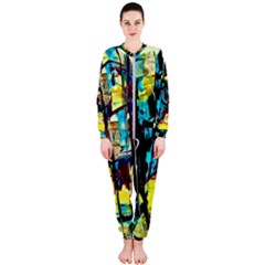 Dance Of Oil Towers 3 Onepiece Jumpsuit (ladies)  by bestdesignintheworld