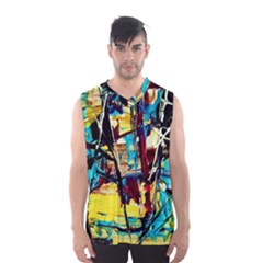 Dance Of Oil Towers 4 Men s Basketball Tank Top