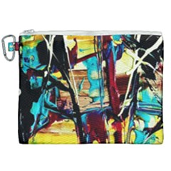 Dance Of Oil Towers 4 Canvas Cosmetic Bag (xxl)