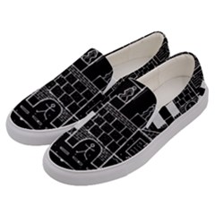 Drawing  Men s Canvas Slip Ons