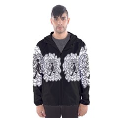 Drawing  Hooded Wind Breaker (Men)