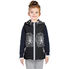 Drawing  Kid s Hooded Puffer Vest by ValentinaDesign