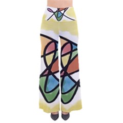 Abstract Art Colorful So Vintage Palazzo Pants by Modern2018