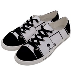 Drawing Men s Low Top Canvas Sneakers by ValentinaDesign