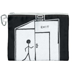 Drawing Canvas Cosmetic Bag (xxl) by ValentinaDesign