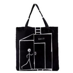 Drawing Grocery Tote Bag