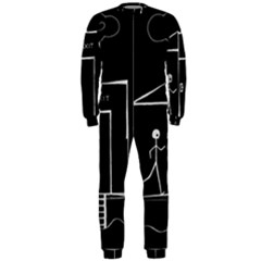 Drawing Onepiece Jumpsuit (men)  by ValentinaDesign