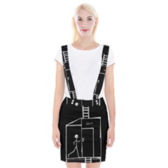 Drawing Braces Suspender Skirt