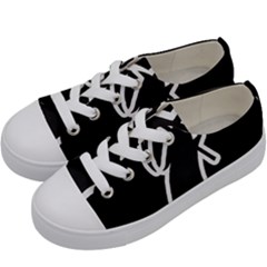 Drawing Kids  Low Top Canvas Sneakers by ValentinaDesign