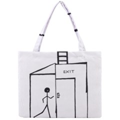 Drawing Mini Tote Bag by ValentinaDesign