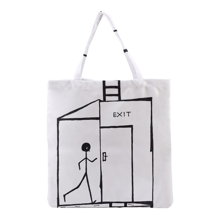 Drawing Grocery Tote Bag