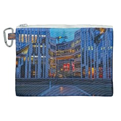 Architecture Modern Building Canvas Cosmetic Bag (xl)