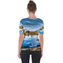 Dolomites Mountains Italy Alpin Short Sleeve Top View2