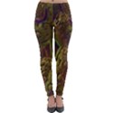 Fractal Virtual Abstract Lightweight Velour Leggings View1