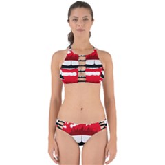 Sexy Lips Perfectly Cut Out Bikini Set by StarvingArtisan