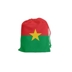 Flag Of Burkina Faso Drawstring Pouches (small)  by abbeyz71