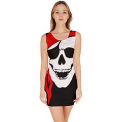 Pirate Skull Bodycon Dress by StarvingArtisan