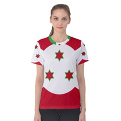 Flag of Burundi Women s Cotton Tee