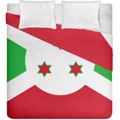 Flag Of Burundi Duvet Cover Double Side (king Size) by abbeyz71