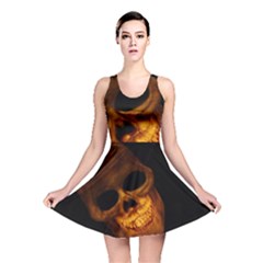 Skull Reversible Skater Dress by StarvingArtisan