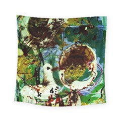 Doves Matchmaking 1 Square Tapestry (small) by bestdesignintheworld