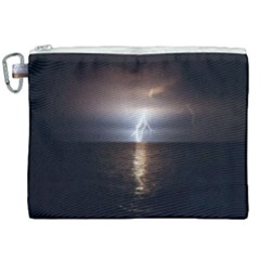 Lightning Canvas Cosmetic Bag (xxl) by StarvingArtisan