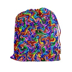 Artwork By Patrick-colorful-39 Drawstring Pouches (xxl) by ArtworkByPatrick