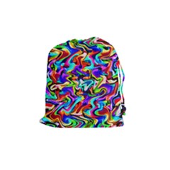 Artwork By Patrick-colorful-40 Drawstring Pouches (medium)  by ArtworkByPatrick