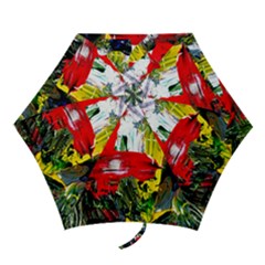 Bow Of Scorpio Before A Butterfly 2 Mini Folding Umbrellas by bestdesignintheworld