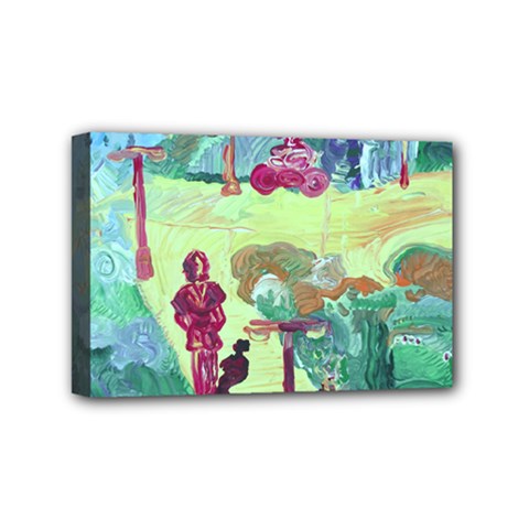 Trail 1 Mini Canvas 6  X 4  by bestdesignintheworld