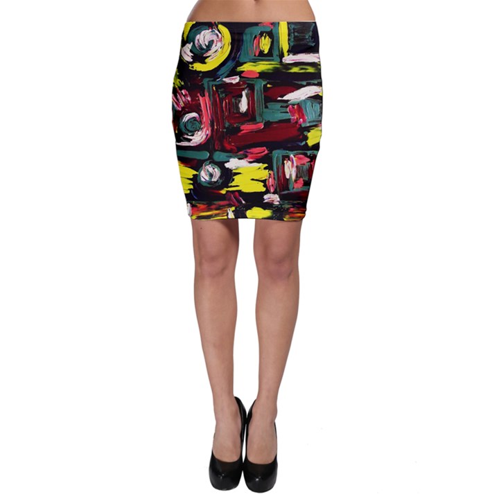 Signs 1/1 Bodycon Skirt